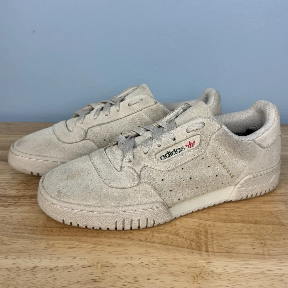 Adidas Yeezy Powerphase Calabasas Men's Size 6 Clear Brown FV6126 Shoes Sneakers